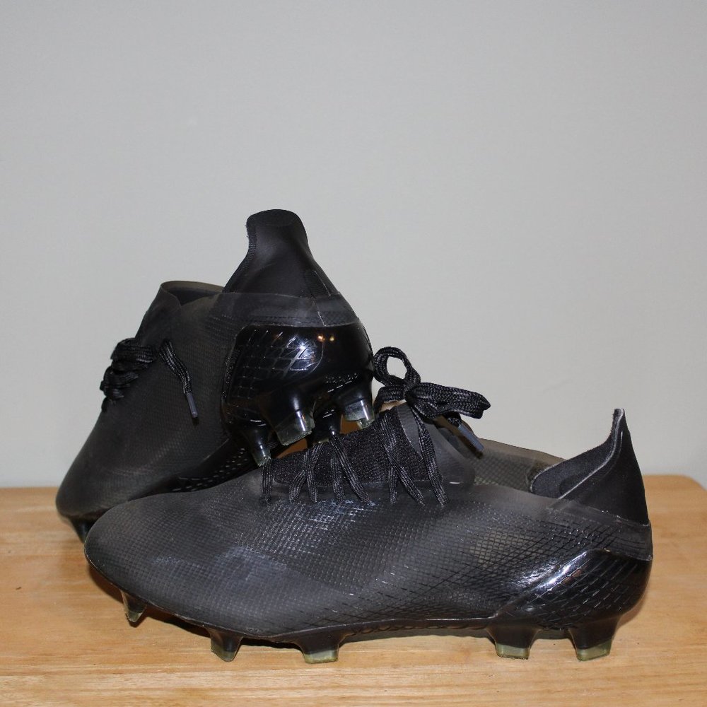 Adidas X Ghosted .1 FG Size 6.5 M Black Soccer Cleat